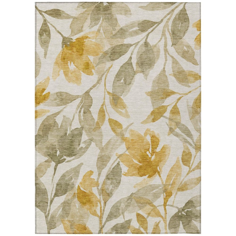 Chantille Machine Washable Indoor/Outdoor Abstract ACN2960 Linen 5 ft. x 7 ft. 6 in. Area Rug price history on PriceWatchPro