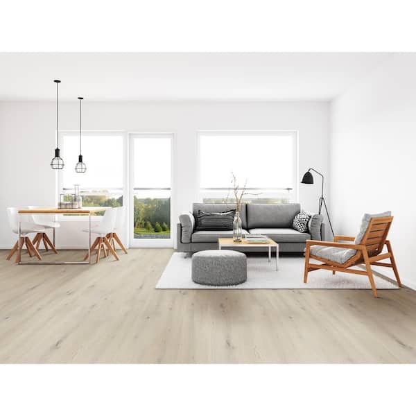 Irish Hound 20 MIL x 7 in. x 48 in. Waterproof Click Lock Luxury Vinyl Plank Flooring (19.01 sq. ft./case)