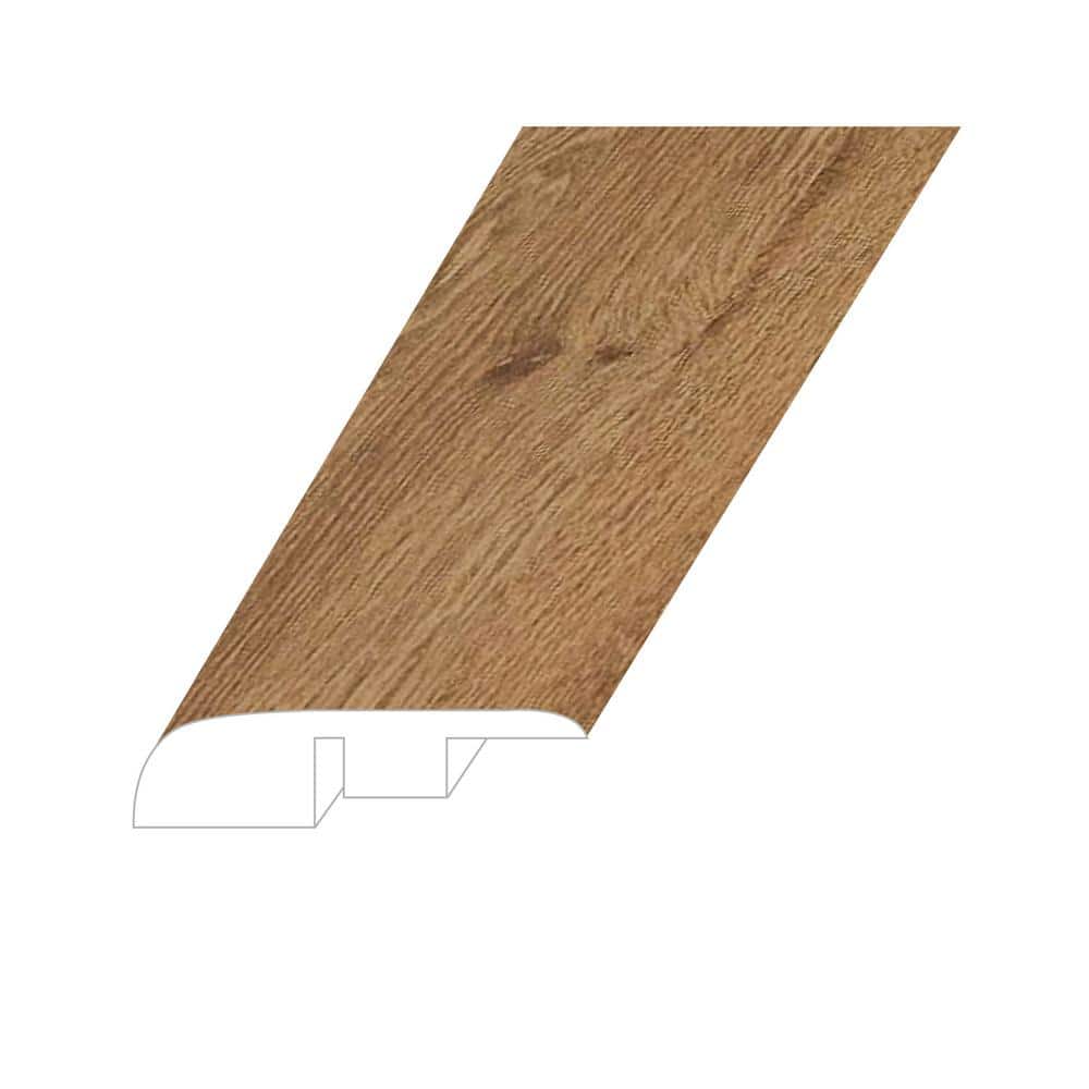 Romulus Tapered Anzac 0.59 in. T x 1.38 in. W x 94.49 in. L Vinyl End Cap Molding price history on PriceWatchPro