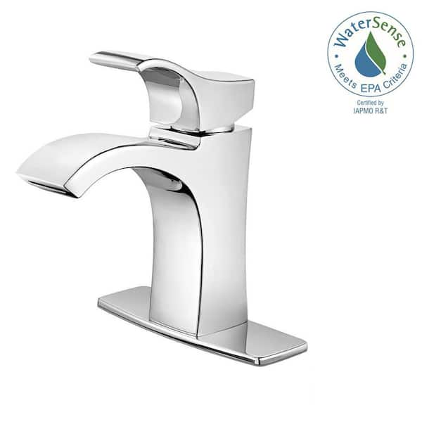 Pfister Venturi Single Hole Single-Handle Bathroom Faucet in Polished Chrome