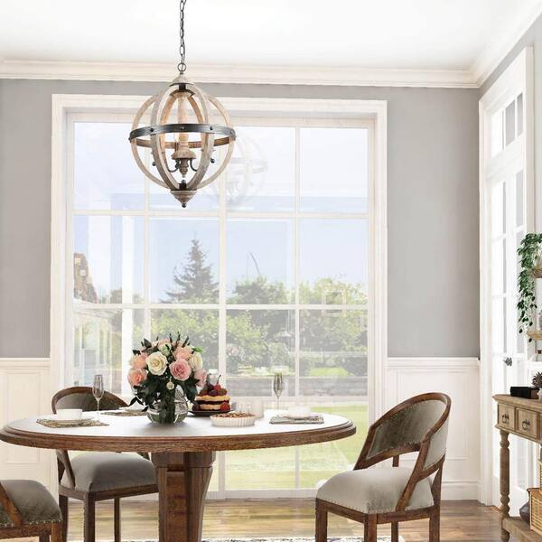 Dining room deals globe chandelier