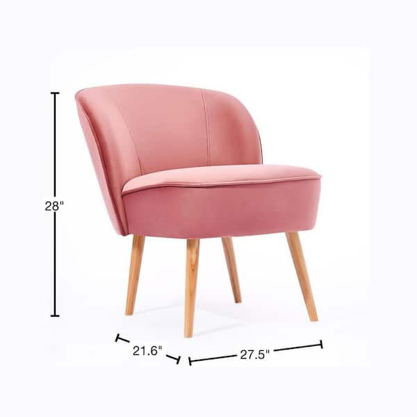 B&m blush pink discount chair