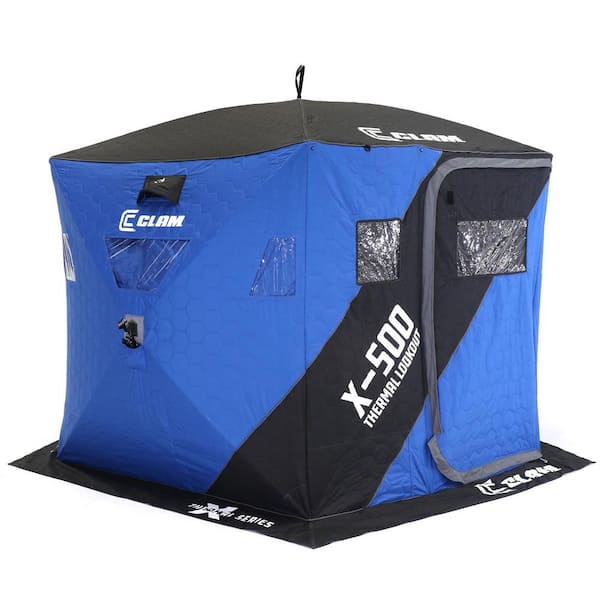 Clam 5-Person Ice Fishing Thermal Shelter Tent