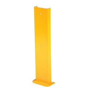 36 in. Wide Yellow Steel Structural Rack Guard