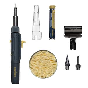 Detail Cordless Pen Torch Butane Torch Kit with 7 Settings and Case