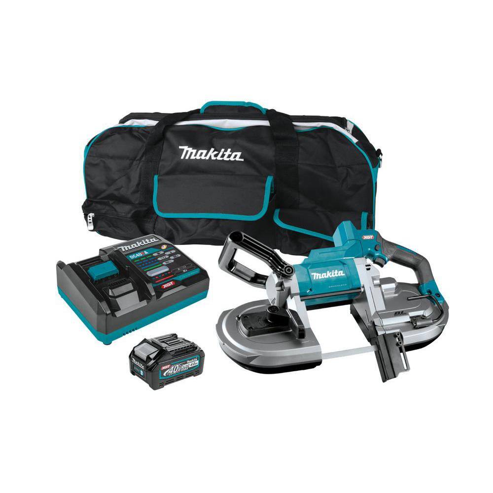 40V max XGT Brushless Cordless Portable Band Saw Kit, 4. 0Ah with 40V Max XGT Brushless 4-1/2/5 in. Angle Grinder price history on PriceWatchPro