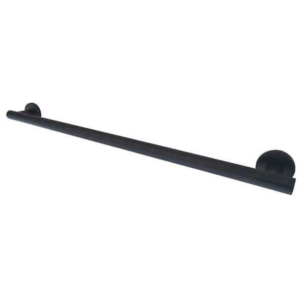 Kingston Brass Berwyn 42 in. x 1.25 in. Grab Bar in Matte Black