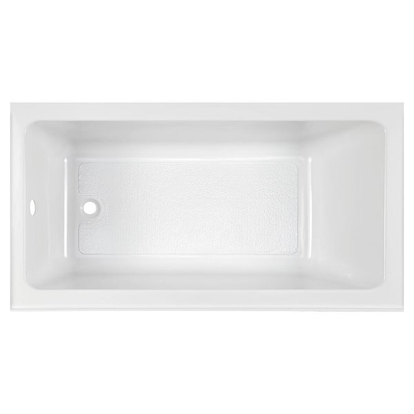 Studio 60 in. x 30 in. Soaking Bathtub with Left Hand Drain in White