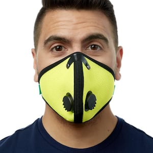 Reusable Mask, Dust Mask, Lightweight and Comfortable Dust Mask for Woodworking, Paitning, Landscaping, Green, Medium