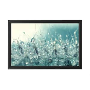 "Under the Sea" by Beata Czyzowska Young Framed with LED Light Floral Wall Art 16 in. x 24 in.