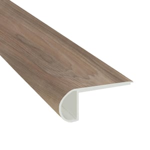 Almond Truffle 3/4 in. Thick x 2 3/4 in. Wide x 94 in. Length Luxury Vinyl Flush Stair Nose Molding