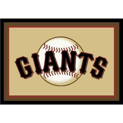 FANMATS MLB San Francisco Giants Black 2 ft. x 3 ft. Area Rug 18482 - The  Home Depot