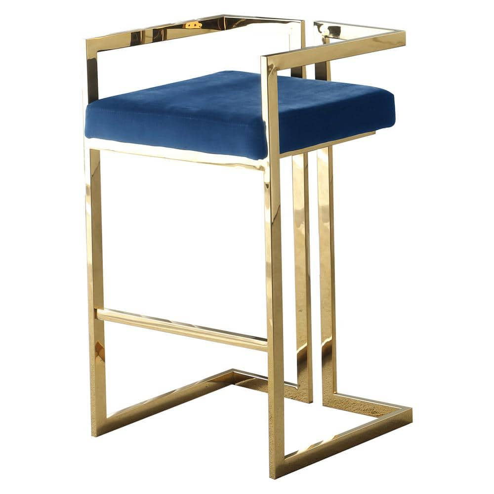 gold high stool