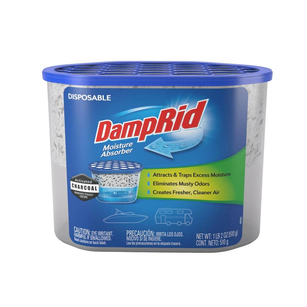 UPC 075919031186 product image for DampRid 18 oz. Moisture Absorber with Activated Charcoal, White | upcitemdb.com
