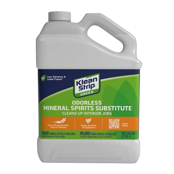 Klean-Strip Green 1 gal. Green Odorless Mineral Spirits GKGO75CA - The Home  Depot