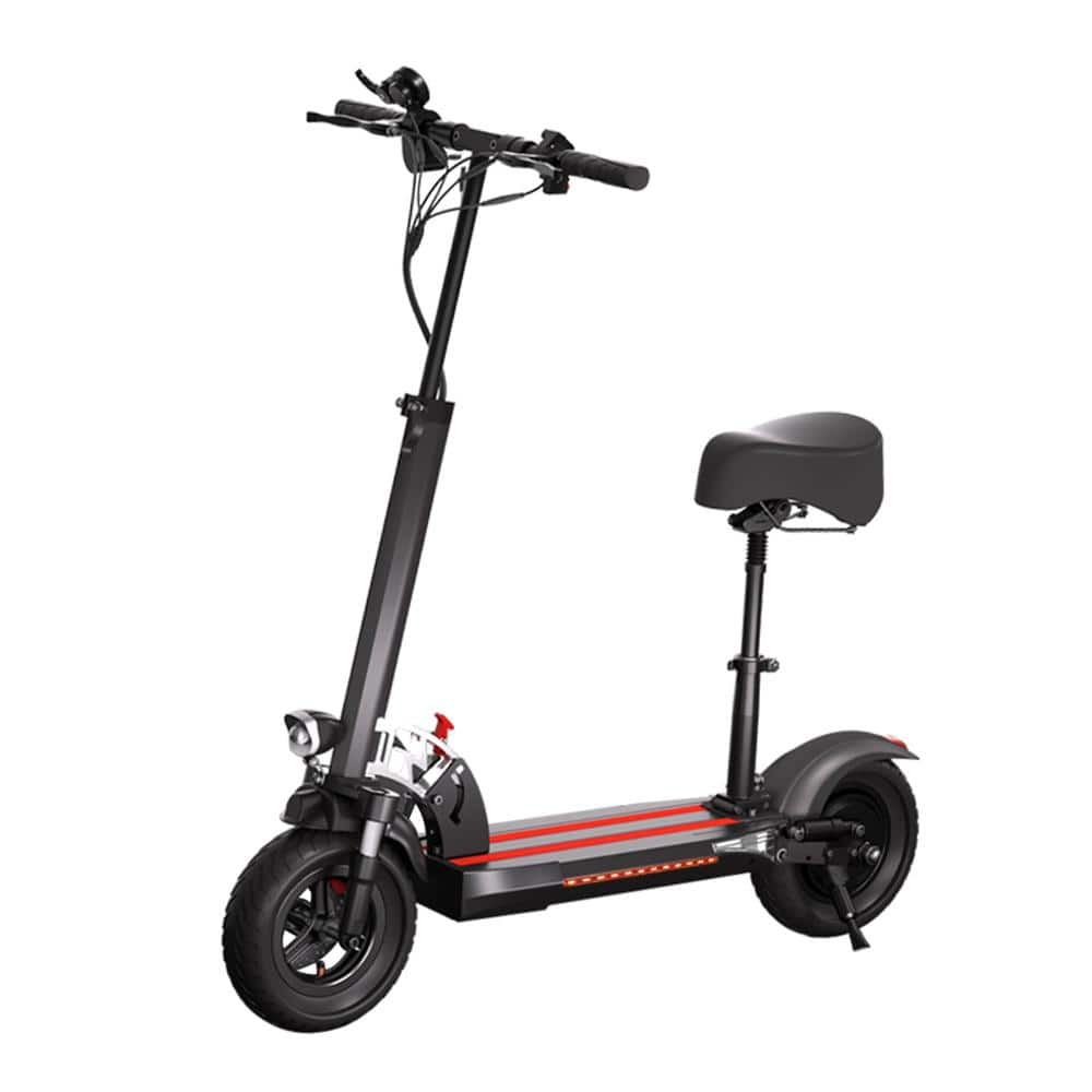 Wildaven Folding Electric Scooter with 800-Watt Powerful Motor, 48-Volt ...