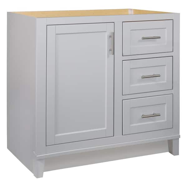 Kinghurst 36 in. W x 21 in. D x 33.5 in. H Bathroom Vanity Cabinet Only in Dove Gray Kinghurst 36 in. W x 21 in. D x 33.5 in. H Bathroom Vanity Cabinet Only in Dove Gray