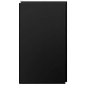 Black 2 ft. x 4 ft. Decorative PVC Drop In Ceiling Tiles (80 sq.ft./Box)