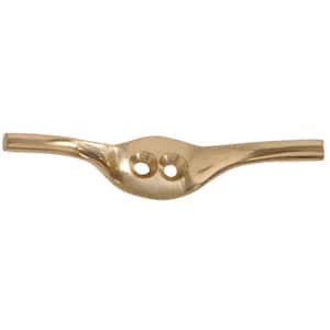 3-3/4 in. Rope Cleat in Solid Brass (10-Pack)