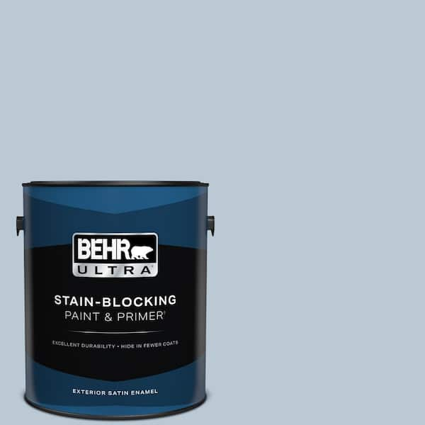 BEHR ULTRA 1 gal. #S520-2 Journeys End Satin Enamel Exterior Paint & Primer