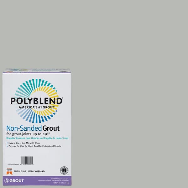 Custom Building Products Polyblend #546 Cape Gray 10 lb. Non-Sanded Grout