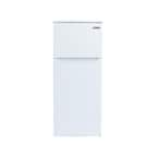 ConServ 4.5 cu.ft. 2 Door Freestanding Mini Refrigerator in Stainless with  Freezer CRF 450 S - The Home Depot