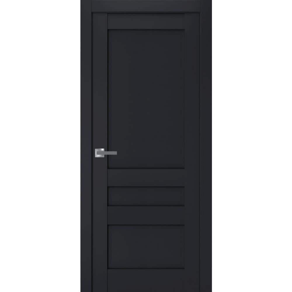 7411 32 in. x 96 in. Left-Hand/Inswing Solid Antracite Single Prehung Interior Door with Hardware price history on PriceWatchPro
