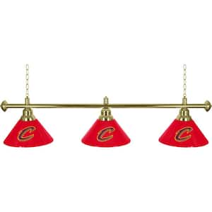 Cleveland Cavaliers Logo 3-Light Red Billiard Light