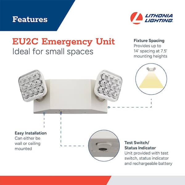 Lithonia Lighting Contractor Select EU2C 120/277-Volt Integrated