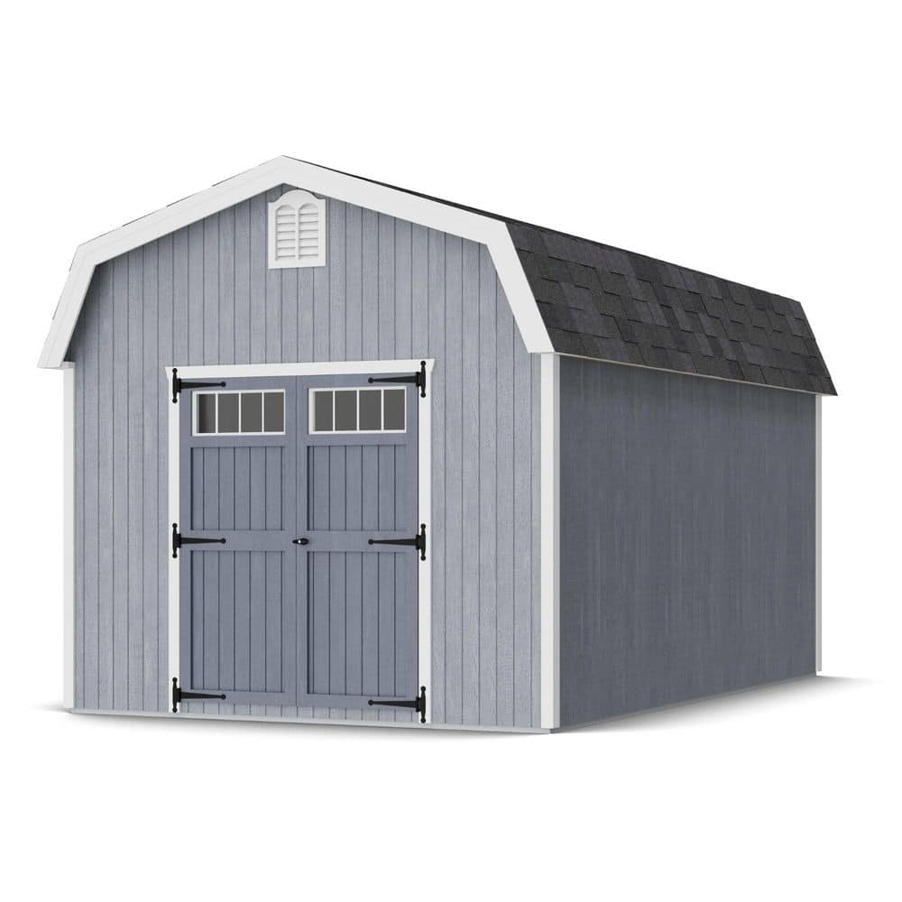 Colonial Woodbury 10 ft. x 16 ft. Outdoor Wood Storage Shed Do-It-Yourself Precut Kit (160 Sq. Ft.) price history on PriceWatchPro