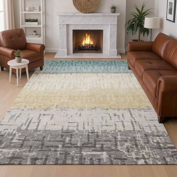 Addison Rugs Chantille Machine Washable Indoor/Outdoor Abstract