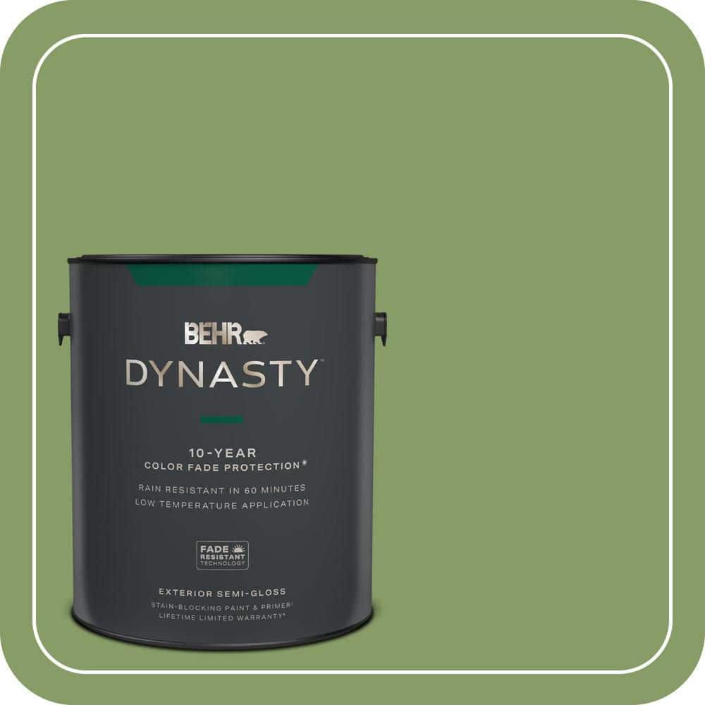 1 gal. #M370-5 Agave Plant Semi-Gloss Exterior Stain-Blocking Paint & Primer price history on PriceWatchPro
