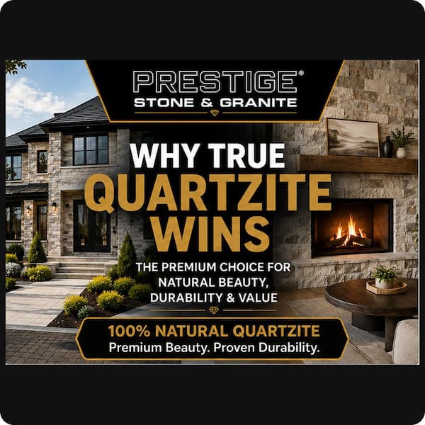 Prestige Stone & Granite Artic White 6 in. x 24 in. Natural