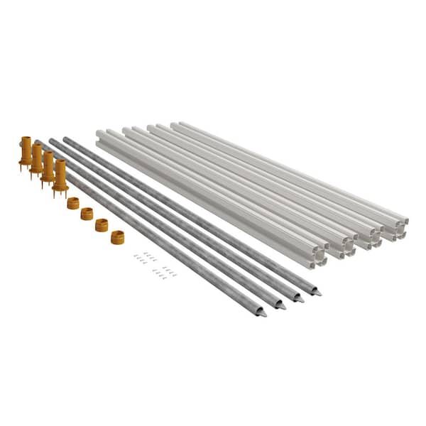 Premium No-Dig 6 ft. Post & Large Anchor Bundle (4-Pack)