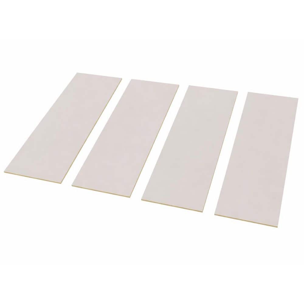 Walls-To-Go 1/8 in. x 2 ft. x 4 ft. Gray Cashmere Set of Composite