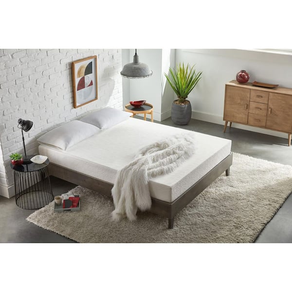 Sleep Solutions Full Plush Foam 10 in. Mattress