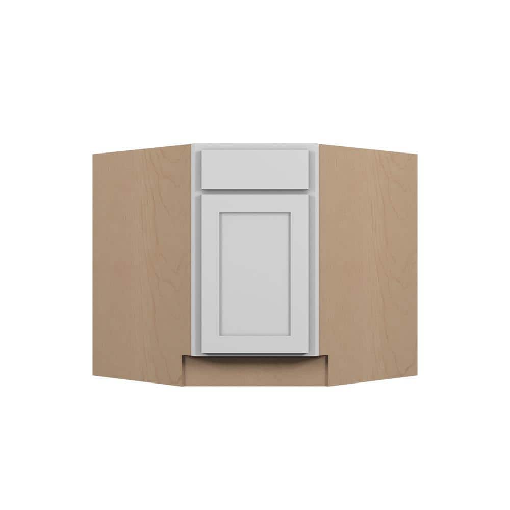 Bedford Shaker 36 in. W x 34.5 in. H x 24 in. D in Painted White Plywood Un
