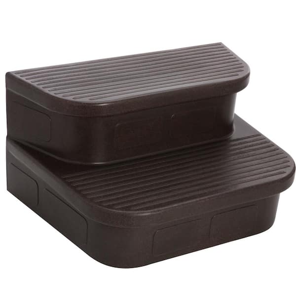 Lifesmart Espresso Step for Rectangle and Square Hot Tubs