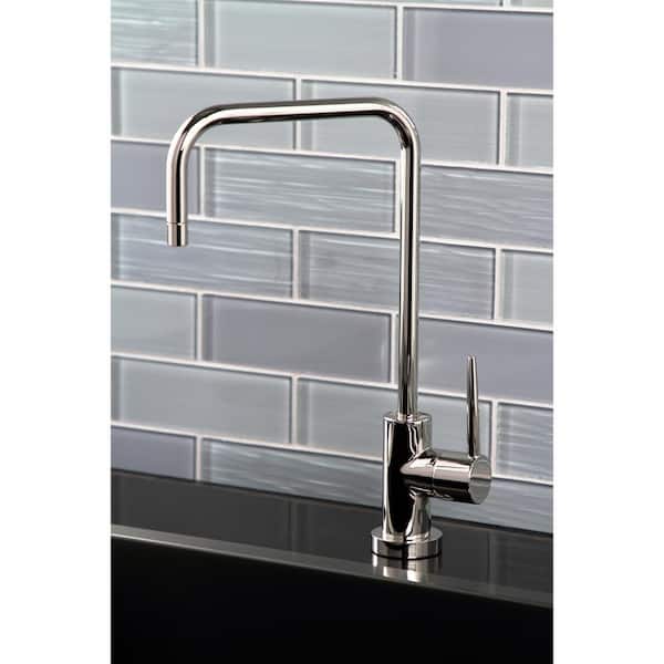 New York Single-Handle Beverage Faucet in Polished Nickel