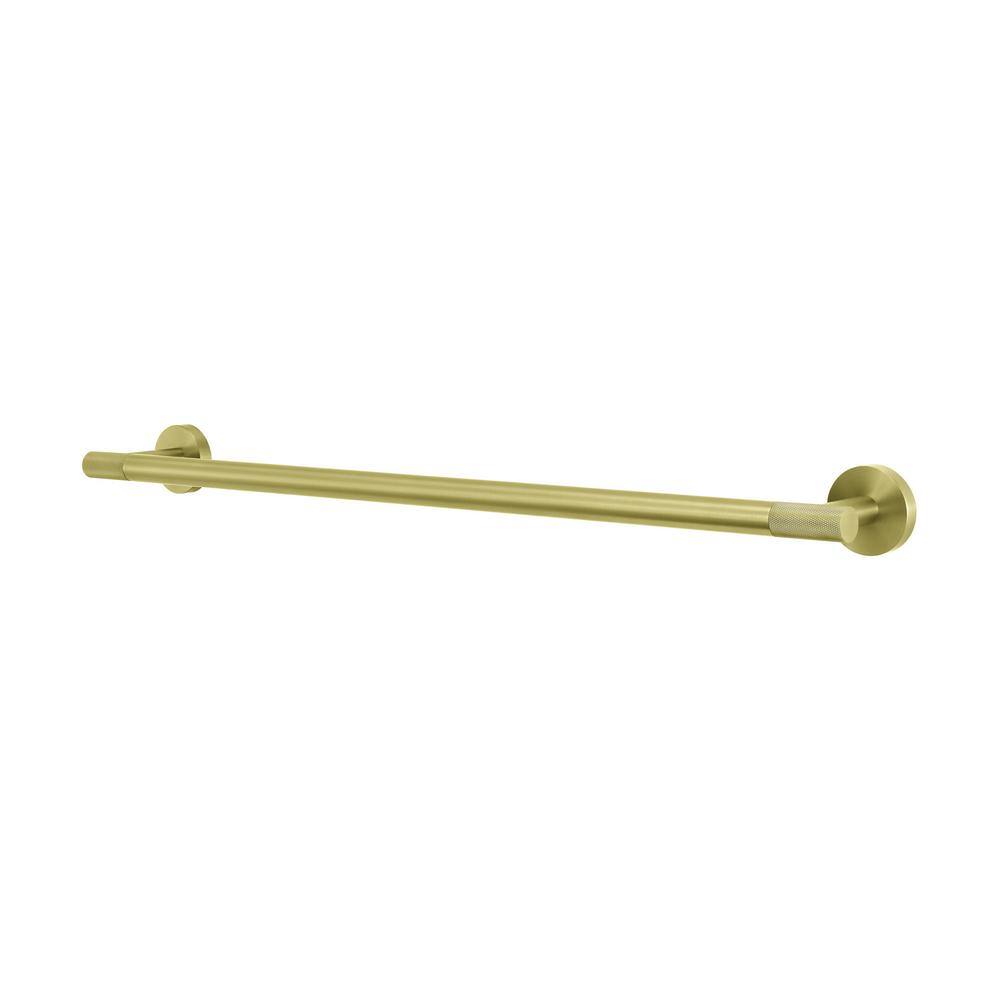 Avallon 24" Brushed Gold Stainless Steel Towel Bar