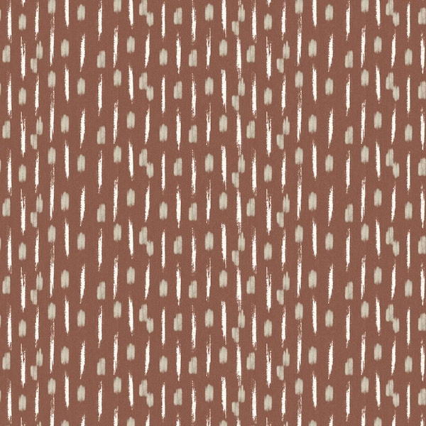 24 in. x 24 in. 2-Piece Deep Seating Outdoor Lounge Chair Cushion in Rust Red Brushed Texture