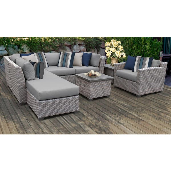 8 piece outdoor cushion set