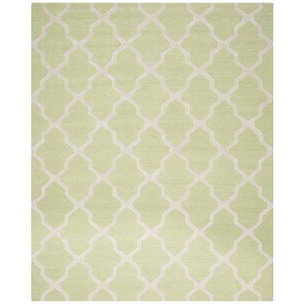 SAFAVIEH Cambridge Light Green/Ivory 11 ft. x 15 ft. Area Rug