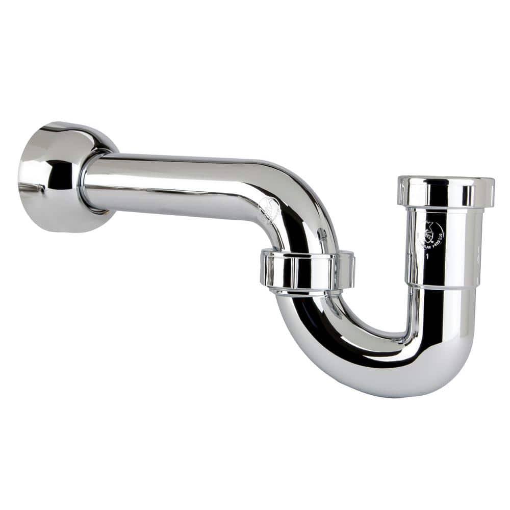 Polished Chrome 1-1/2 in. Slip Joint P-Trap