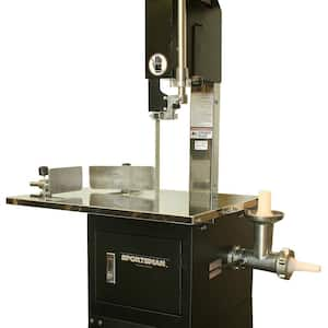 Electric Meat Cutting Band Saw and Grinder