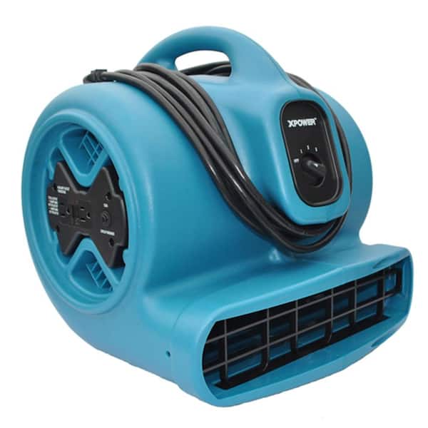 XPOWER X-600A 1/3 HP High Velocity Air Mover with Daisy Chain