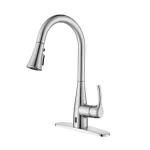 Nickel - Glacier Bay - Pull Down Kitchen Faucets - Kitchen Faucets ...