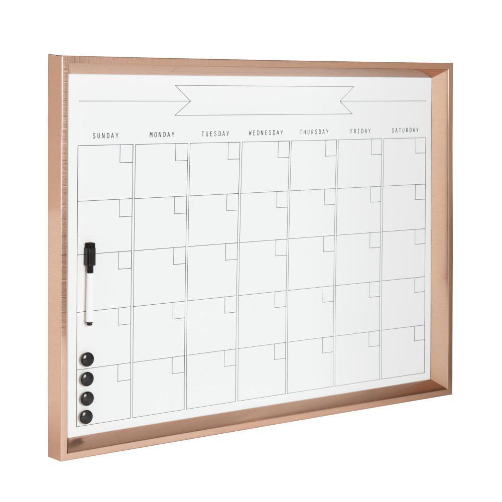 DesignOvation Calter Monthly Dry Erase Calendar Memo Board 211851 The DesignOvation Calter Monthly Dry Erase Calendar Memo Board 211851 The