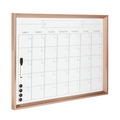 Calter Monthly Dry Erase Calendar Memo Board