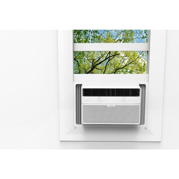 18,000 BTU 230V Window Air Conditioner Cools 1000 Sq. Ft. Remote in White